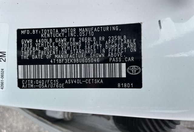 2011 Toyota Camry Base