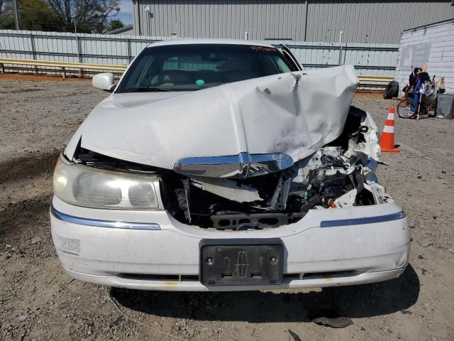 2001 Lincoln Town Car Cartier