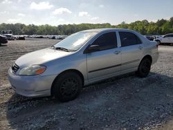 Toyota Corolla CE salvage cars for sale: 2003 Toyota Corolla CE