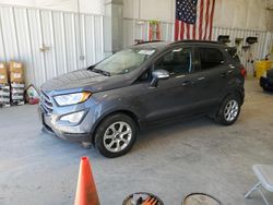 Salvage cars for sale at Mcfarland, WI auction: 2018 Ford Ecosport SE