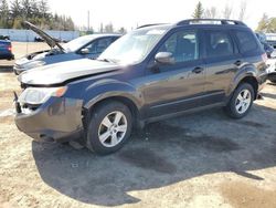Salvage cars for sale from Copart Bowmanville, ON: 2010 Subaru Forester XS