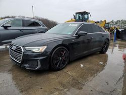 Salvage cars for sale at Windsor, NJ auction: 2019 Audi A6 Premium Plus