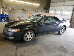 Salvage cars for sale from Copart Angola, NY: 2002 Toyota Camry Solara SE