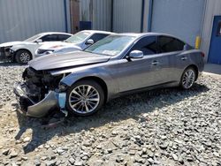 Salvage cars for sale from Copart Waldorf, MD: 2019 Infiniti Q50 Luxe