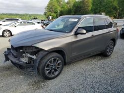Salvage cars for sale from Copart Concord, NC: 2017 BMW X5 XDRIVE35I