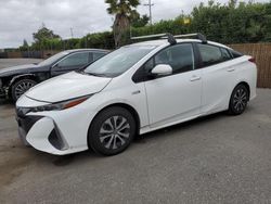 Salvage cars for sale at San Martin, CA auction: 2022 Toyota Prius Prime LE