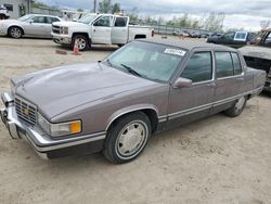 Salvage cars for sale at Pekin, IL auction: 1992 Cadillac Fleetwood