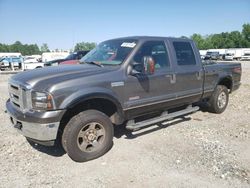 Salvage cars for sale at Spartanburg, SC auction: 2005 Ford F250 Super Duty