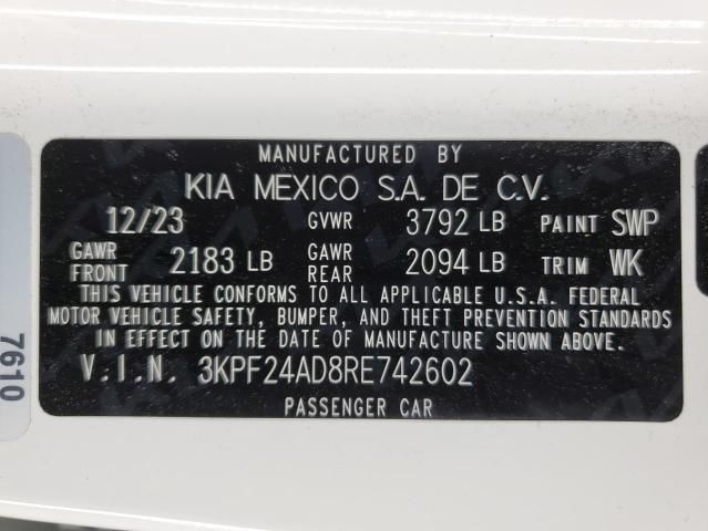 2024 KIA Forte LX