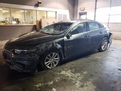 Salvage cars for sale at Sandston, VA auction: 2018 Chevrolet Malibu LT