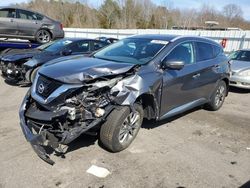 Salvage cars for sale at Assonet, MA auction: 2015 Nissan Murano S