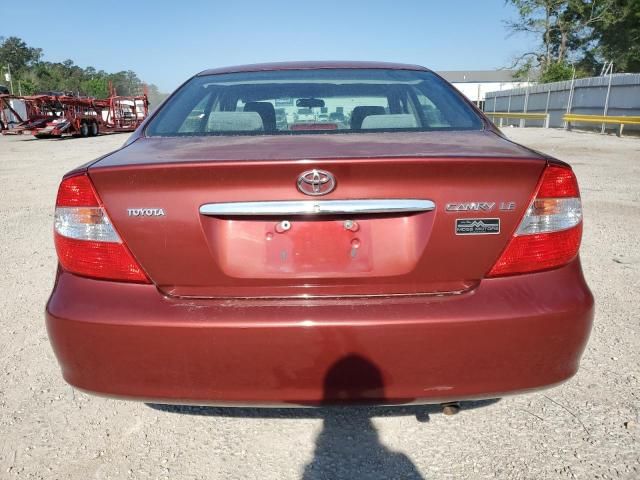 2002 Toyota Camry LE