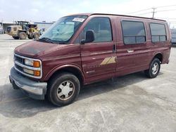 Salvage trucks for sale at Sun Valley, CA auction: 1997 Chevrolet Express G1500