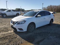 Vehiculos salvage en venta de Copart East Granby, CT: 2017 Nissan Sentra S