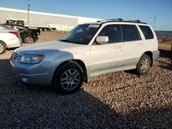 Subaru salvage cars for sale: 2007 Subaru Forester 2.5X LL Bean