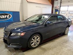 Salvage cars for sale from Copart Angola, NY: 2016 Chevrolet Impala LT