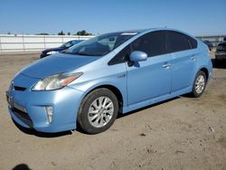 Salvage cars for sale at Bakersfield, CA auction: 2013 Toyota Prius PLUG-IN