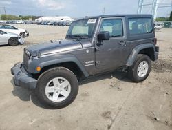Salvage Cars with No Bids Yet For Sale at auction: 2017 Jeep Wrangler Sport