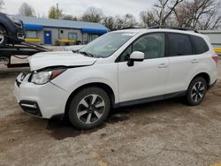 Salvage cars for sale at Wichita, KS auction: 2017 Subaru Forester 2.5I Premium