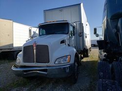 Salvage trucks for sale at Cicero, IN auction: 2018 Kenworth Construction T270