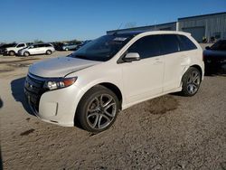 Salvage cars for sale at Kansas City, KS auction: 2013 Ford Edge Sport