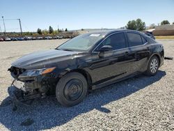 Salvage cars for sale at Mentone, CA auction: 2021 Toyota Camry LE