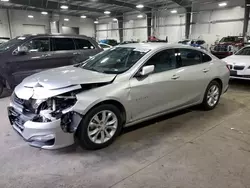 Chevrolet salvage cars for sale: 2020 Chevrolet Malibu LT