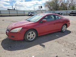 Salvage cars for sale from Copart Oklahoma City, OK: 2006 Honda Accord EX