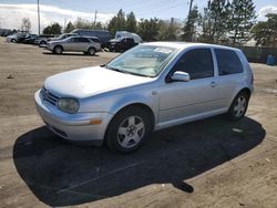 Vehiculos salvage en venta de Copart Denver, CO: 2001 Volkswagen GTI GLS