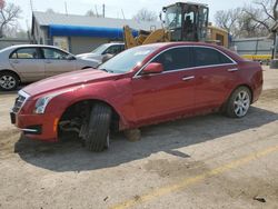 Salvage cars for sale from Copart Wichita, KS: 2016 Cadillac ATS