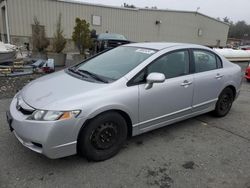 Salvage cars for sale from Copart Exeter, RI: 2010 Honda Civic LX