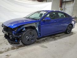 Salvage cars for sale at North Billerica, MA auction: 2023 Hyundai Elantra SEL