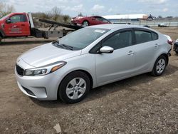 Salvage cars for sale from Copart Columbia Station, OH: 2018 KIA Forte LX