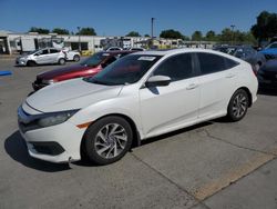 Vehiculos salvage en venta de Copart Sacramento, CA: 2018 Honda Civic EX