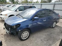 Salvage cars for sale at Riverview, FL auction: 2019 Nissan Versa S