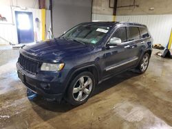 Jeep salvage cars for sale: 2012 Jeep Grand Cherokee Overland