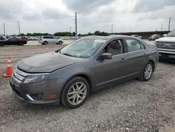 Salvage cars for sale at Temple, TX auction: 2012 Ford Fusion SEL