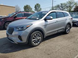 Salvage cars for sale at Moraine, OH auction: 2017 Hyundai Santa FE SE