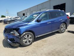 Nissan salvage cars for sale: 2017 Nissan Pathfinder S