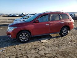 Nissan Pathfinder salvage cars for sale: 2015 Nissan Pathfinder S