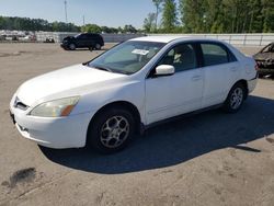 Vehiculos salvage en venta de Copart Dunn, NC: 2005 Honda Accord LX