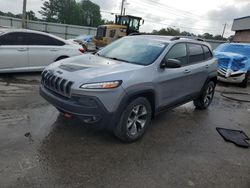Jeep Cherokee salvage cars for sale: 2014 Jeep Cherokee Trailhawk