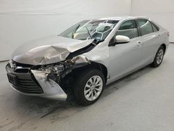 Salvage cars for sale at Houston, TX auction: 2017 Toyota Camry LE