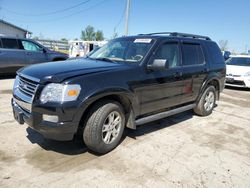 Salvage cars for sale from Copart Pekin, IL: 2010 Ford Explorer XLT