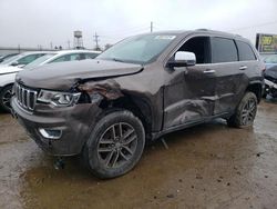 Salvage cars for sale from Copart Chicago Heights, IL: 2018 Jeep Grand Cherokee Limited