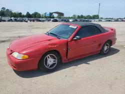 Salvage cars for sale at Newton, AL auction: 1998 Ford Mustang