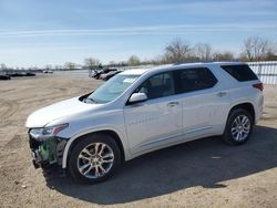 Salvage cars for sale from Copart London, ON: 2018 Chevrolet Traverse High Country