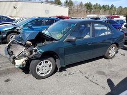 Salvage cars for sale at Exeter, RI auction: 2001 Honda Civic LX