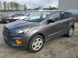 Salvage cars for sale at Spartanburg, SC auction: 2018 Ford Escape S