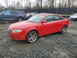 Audi A4 2.0T Quattro salvage cars for sale: 2007 Audi A4 2.0T Quattro